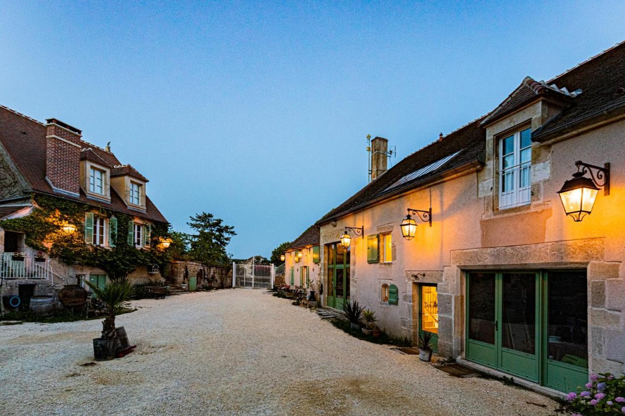 Le Domaine Des Carriers Bed & Breakfast Chevroches Eksteriør bilde