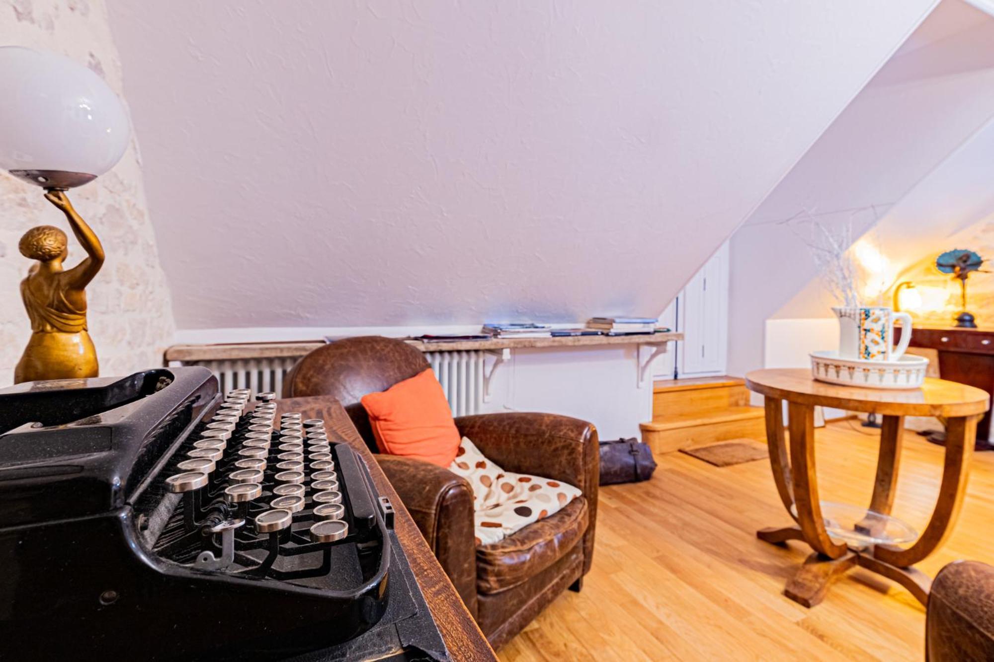 Le Domaine Des Carriers Bed & Breakfast Chevroches Rom bilde