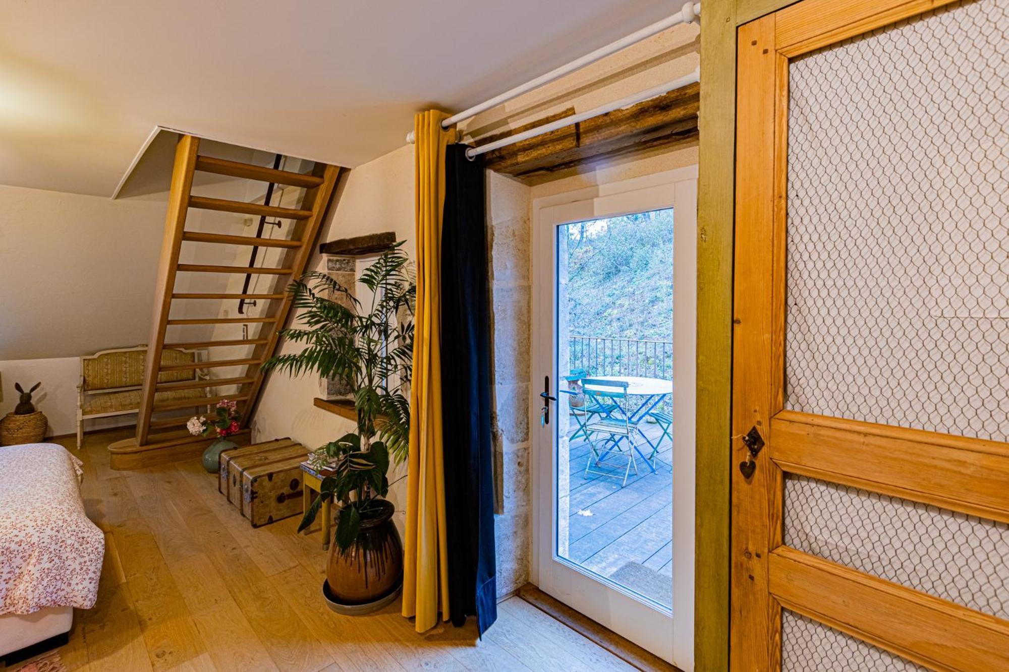 Le Domaine Des Carriers Bed & Breakfast Chevroches Rom bilde