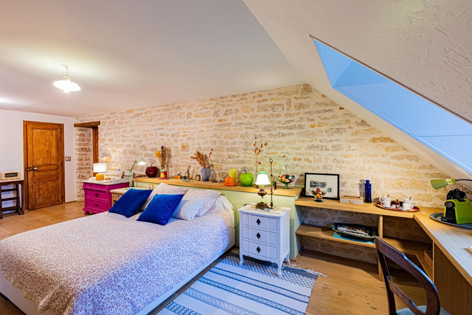 Le Domaine Des Carriers Bed & Breakfast Chevroches Rom bilde