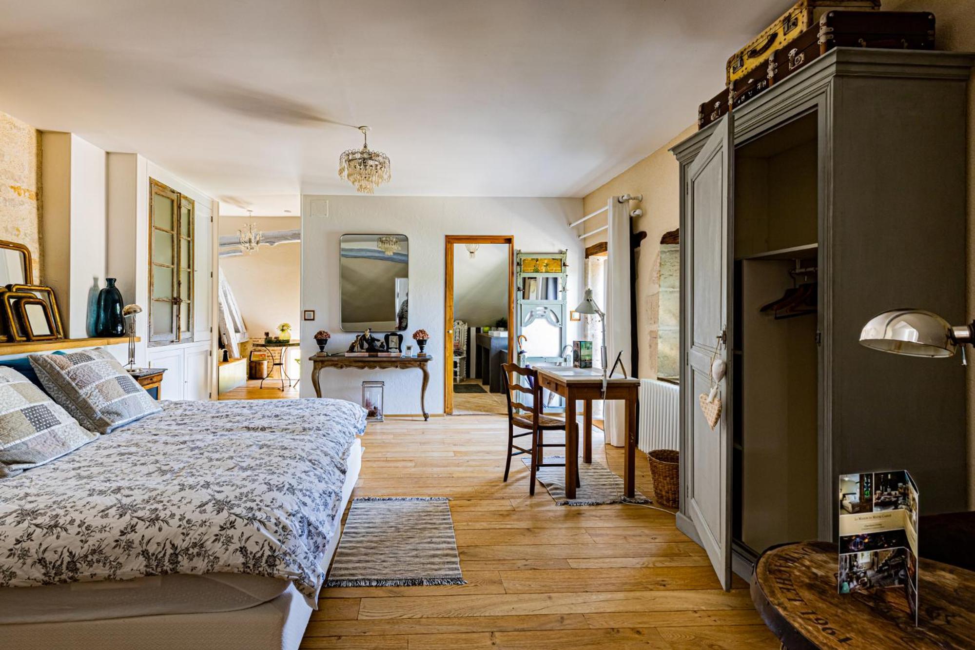Le Domaine Des Carriers Bed & Breakfast Chevroches Rom bilde
